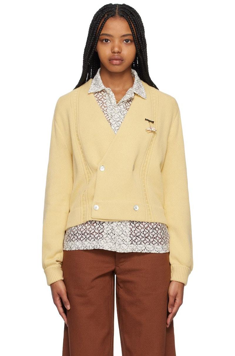 Bode Double-Breasted Cardigan