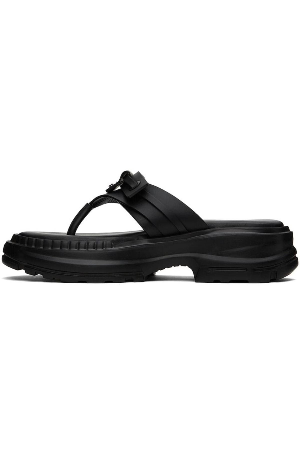 Solid  Homme Black Men\'s Flip-Flops Quiksilver Men main image 2