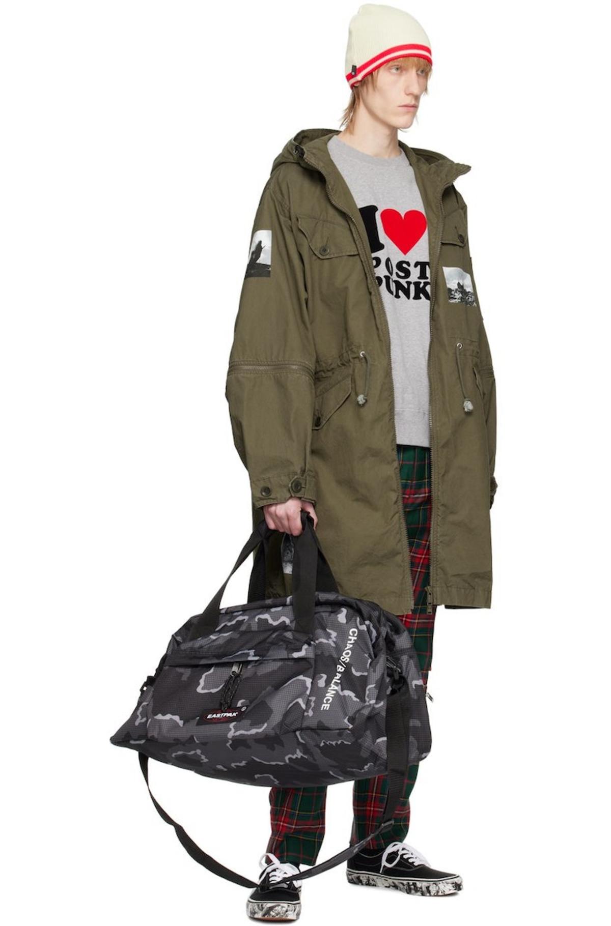 Undercover Eastpak Edition Stand+ Duffle Bag - Black | Garmentory