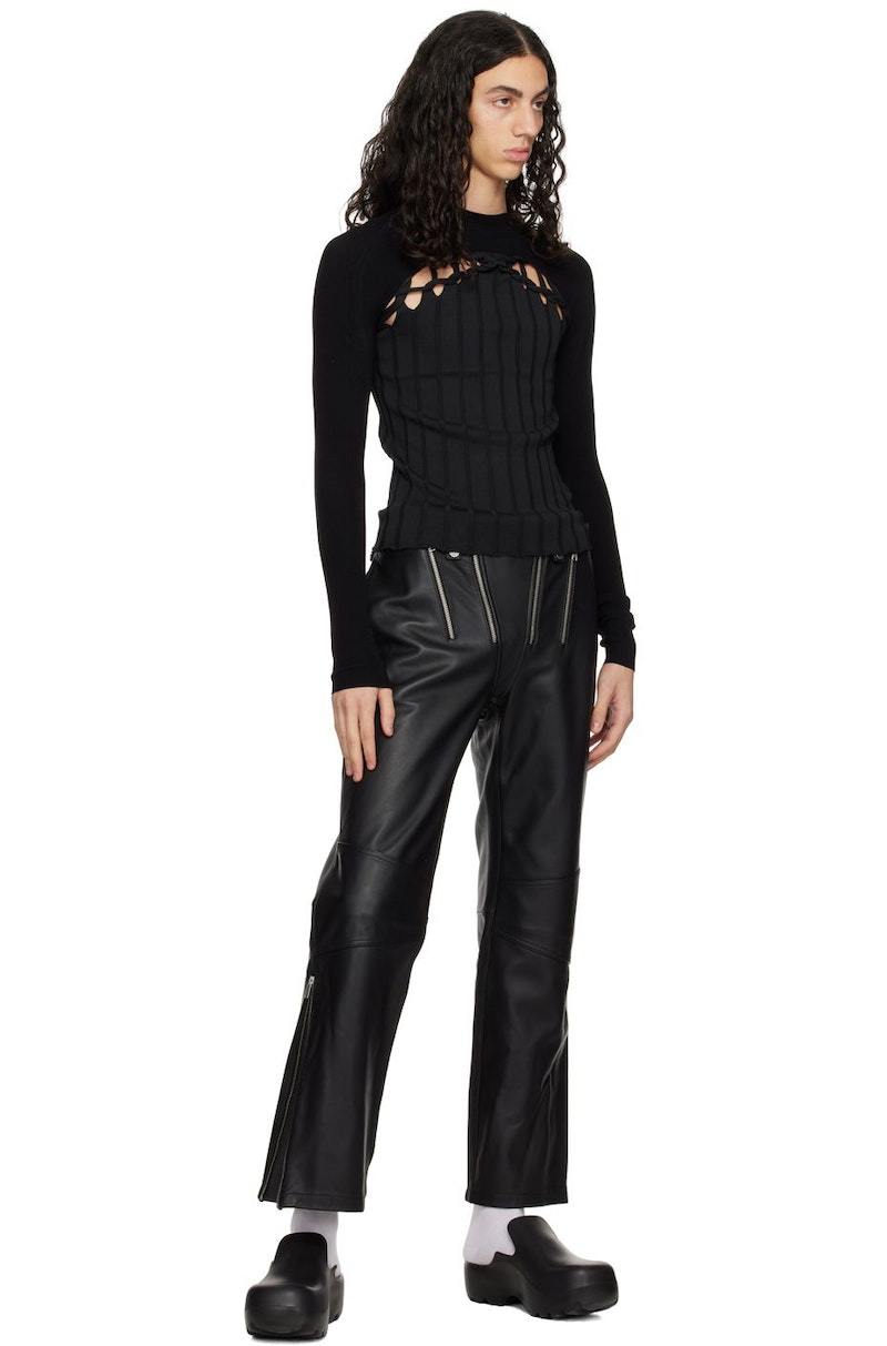 Dion Lee SSENSE Exclusive X Braid Tank Top - Black | Garmentory