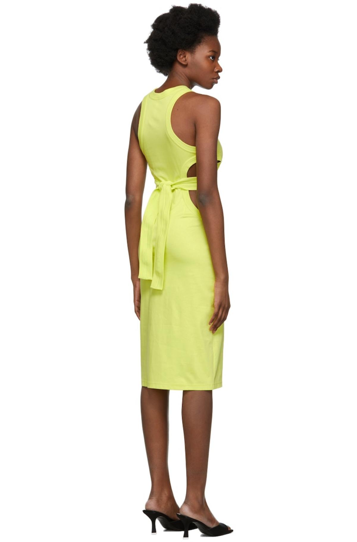 green emerald velvet dress Wave Tank Dress – Idun main image 0