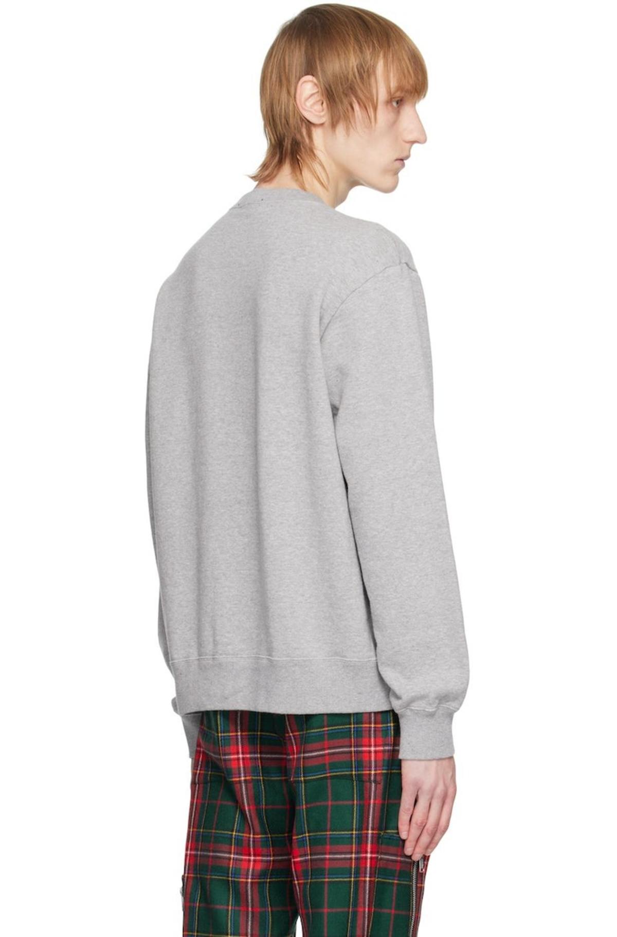 UNDERCOVER Gray 'I Love Post Punk' Sweatshirt | Garmentory