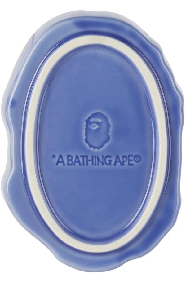 BAPE APE HEAD PLATE 皿 ( 2枚 ） Bape Ape Head Ashtray - Blue | Garmentory