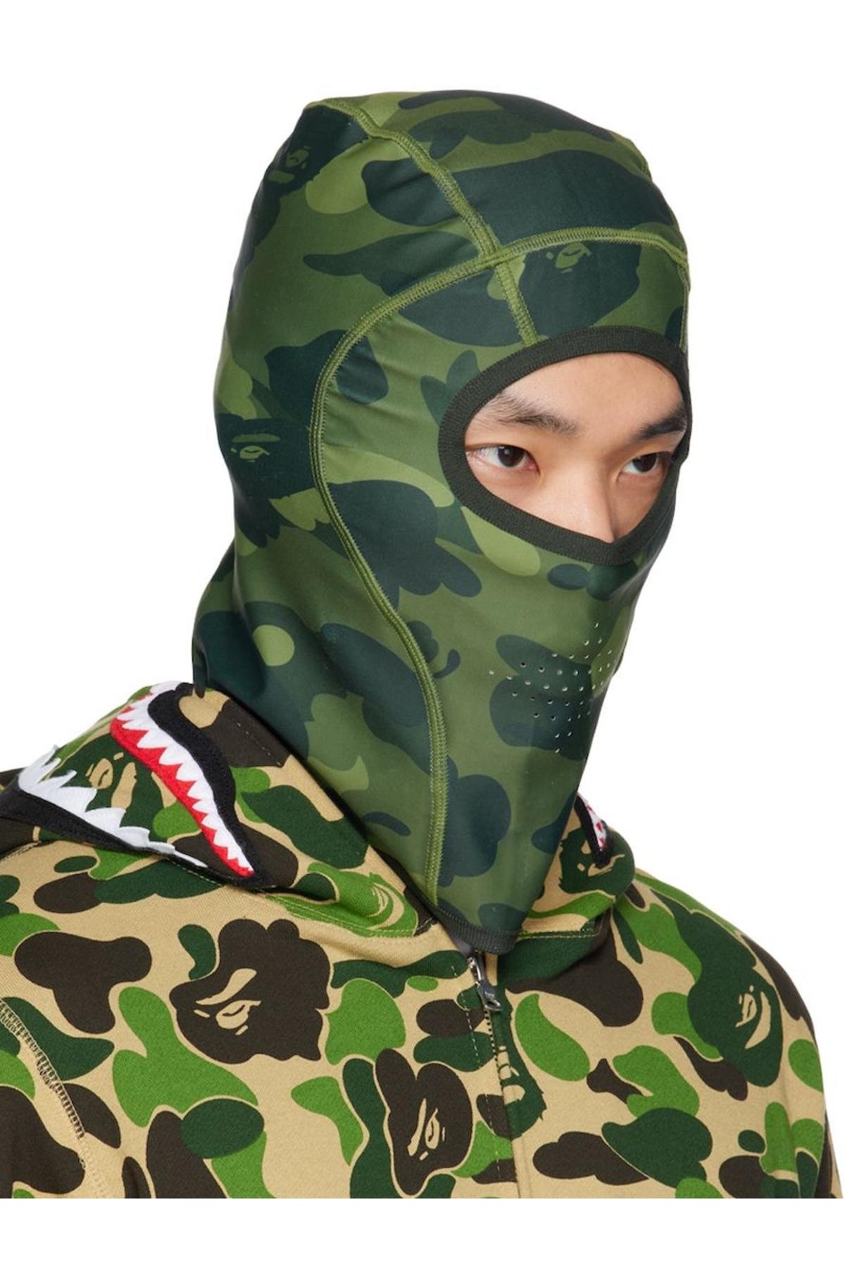 Bape Camo Balaclava - Green | Garmentory Bape Camo Balaclava - Green | Garmentory