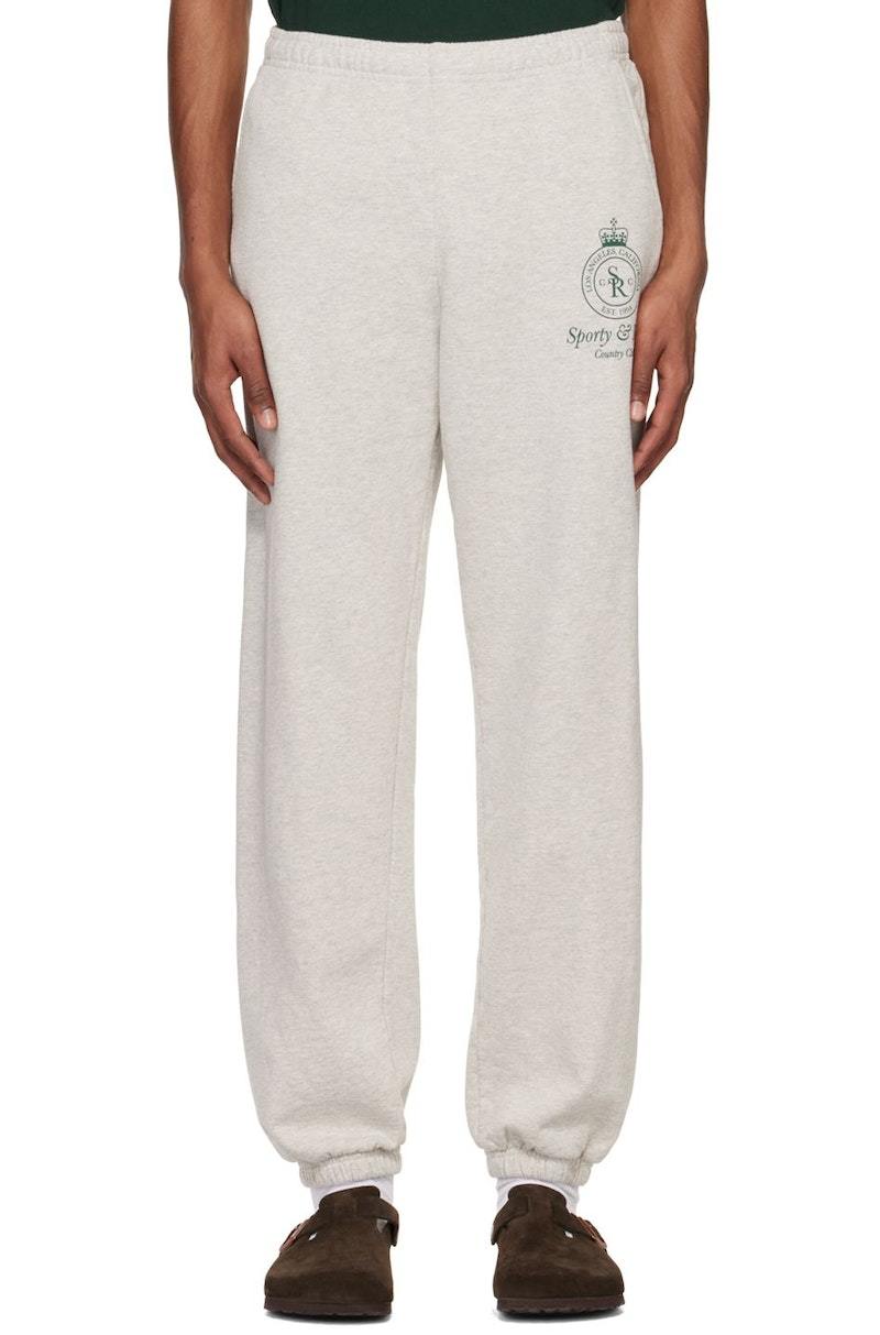 Sporty \u0026 Rich Gray Crown Sweatpants | Garmentory