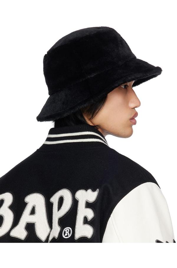 Bape One Point Bucket Hat - Black | Garmentory