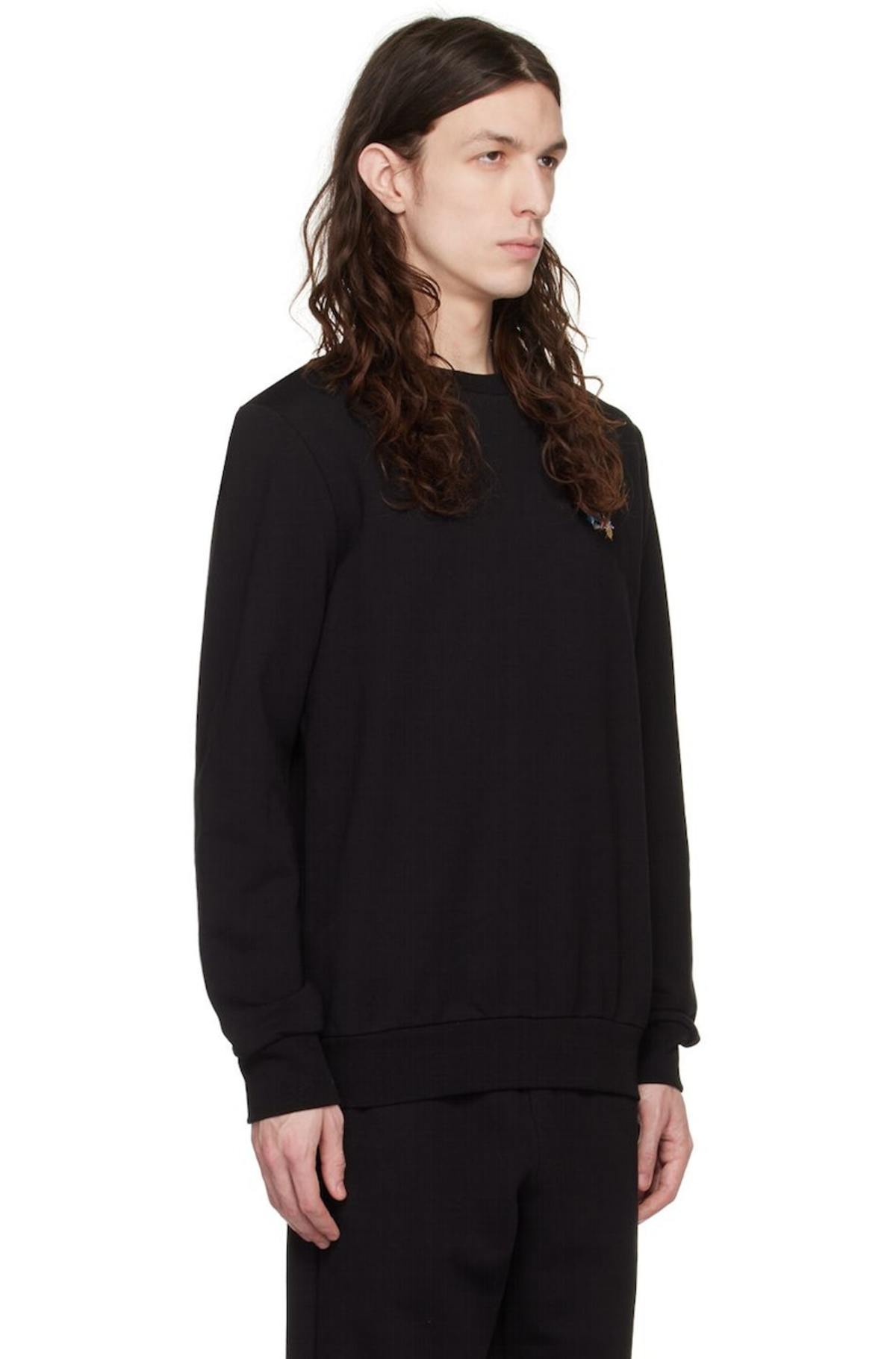 Paul Smith Black Paint Splatter Sweatshirt Garmentory