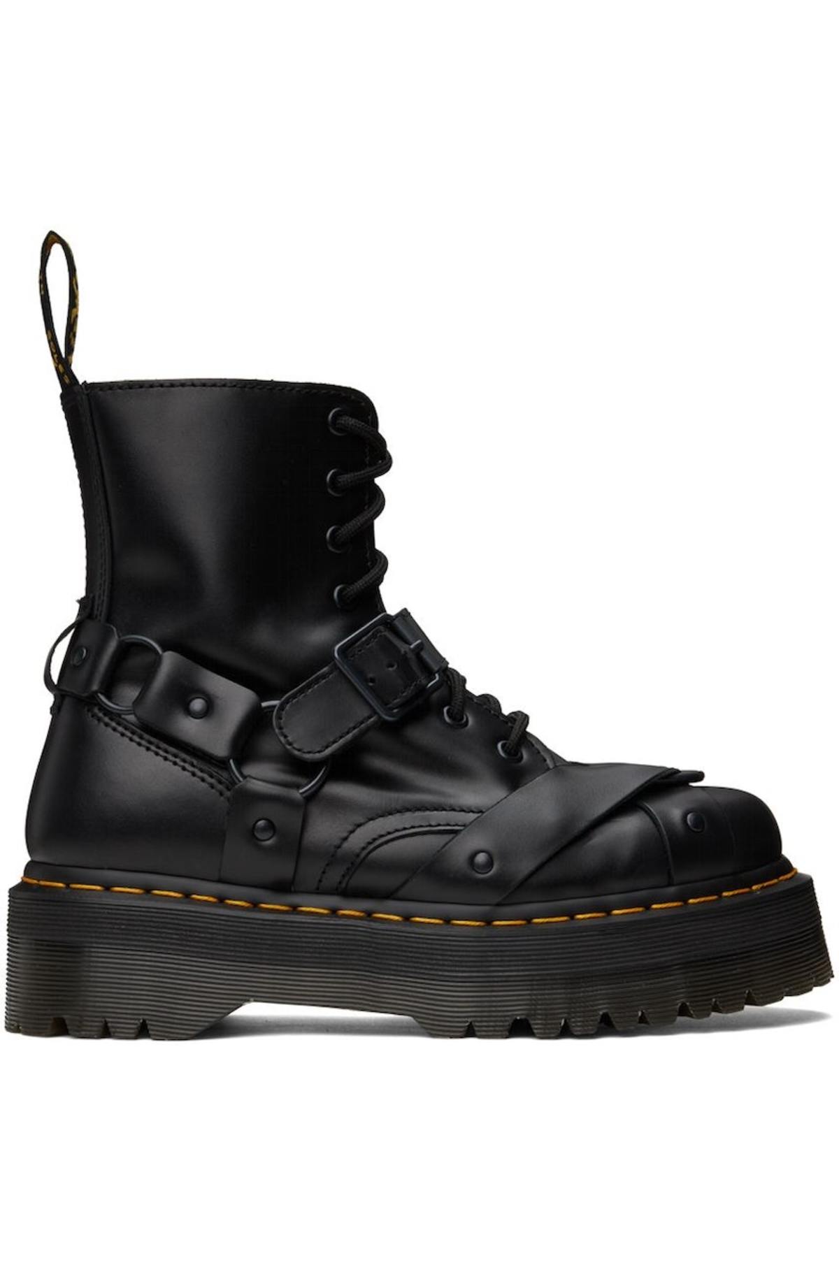 豊*明様 Dr.Martens Jadon Harness Dr. Martens Black Jadon Harness Boots | Garmentory
