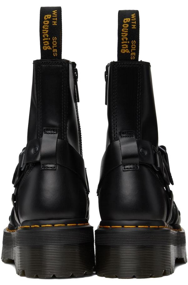 Dr. Martens Black Jadon Harness Boots | Garmentory