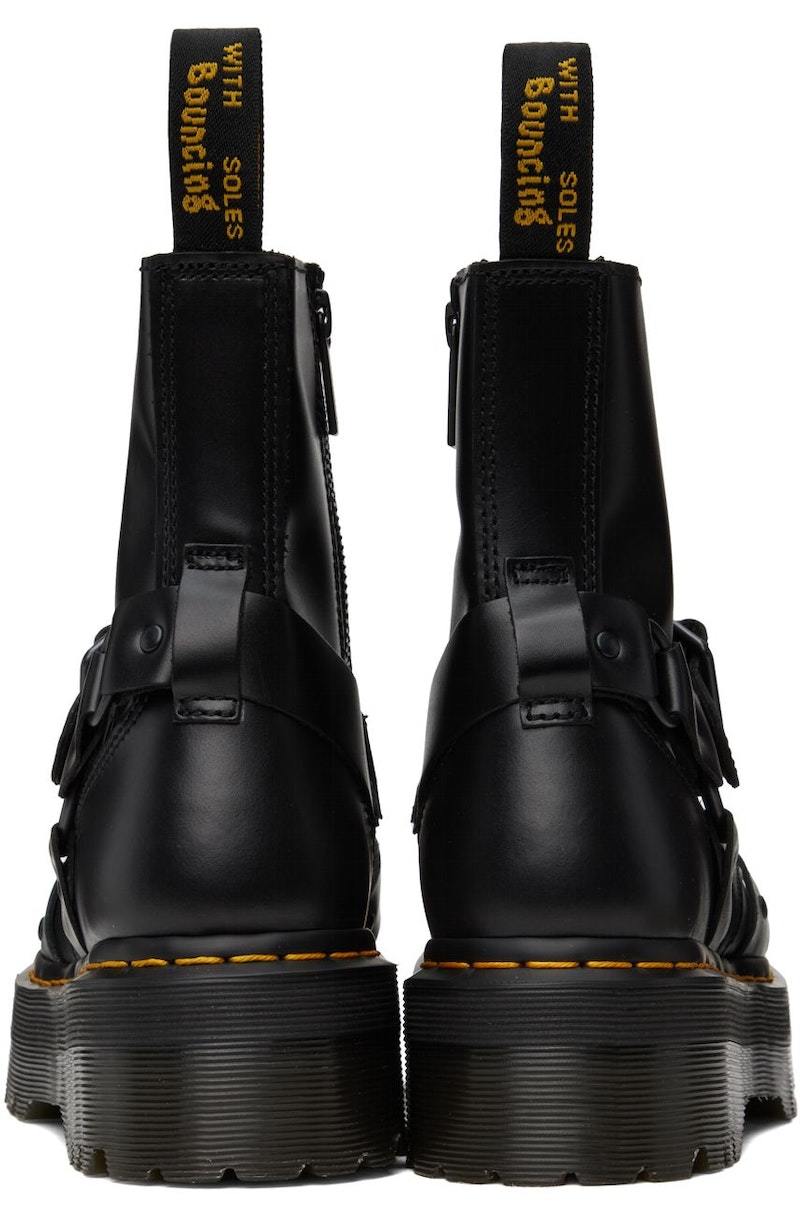 靴 Dr.Martens Jadon Harness Jadon Harness Black Paris Platform Boot – Posers Hollywood