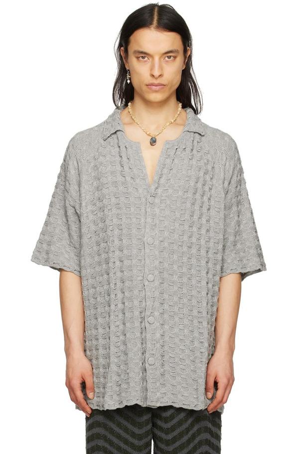 Isa Boulder - Illusion Scarf - Light Grey
