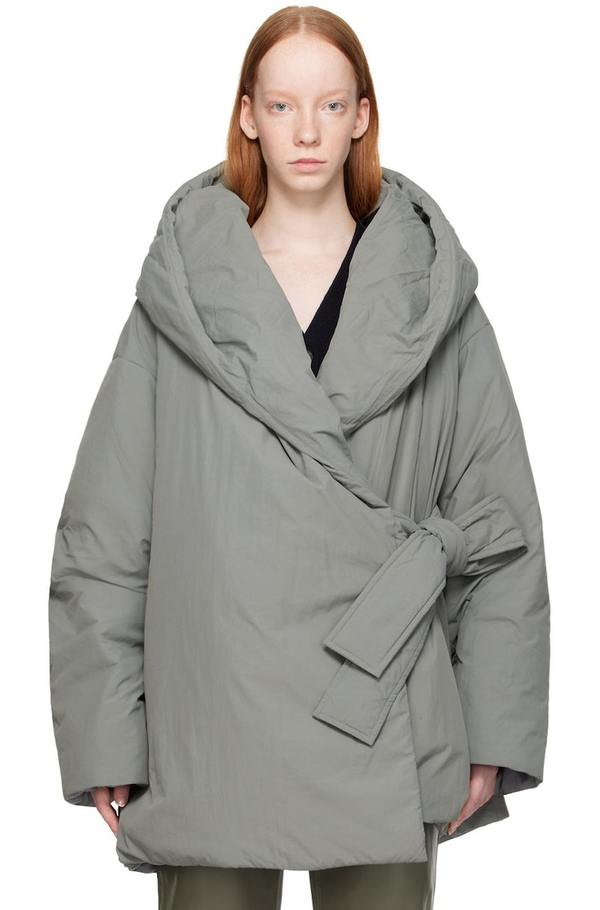 Studio Nicholson Padded Nile Jacket - Gray | Garmentory