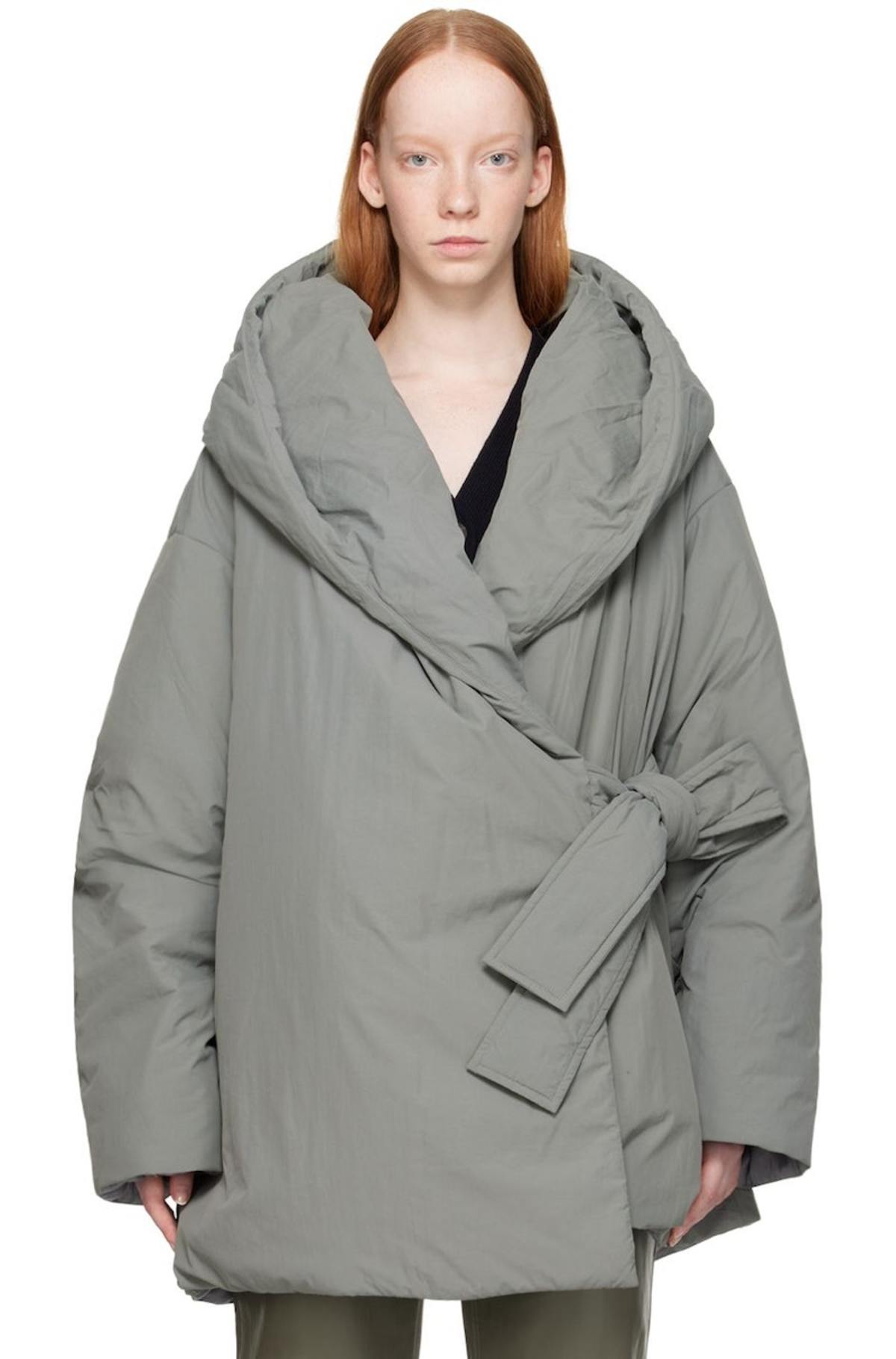 Studio Nicholson Padded Nile Jacket - Gray | Garmentory