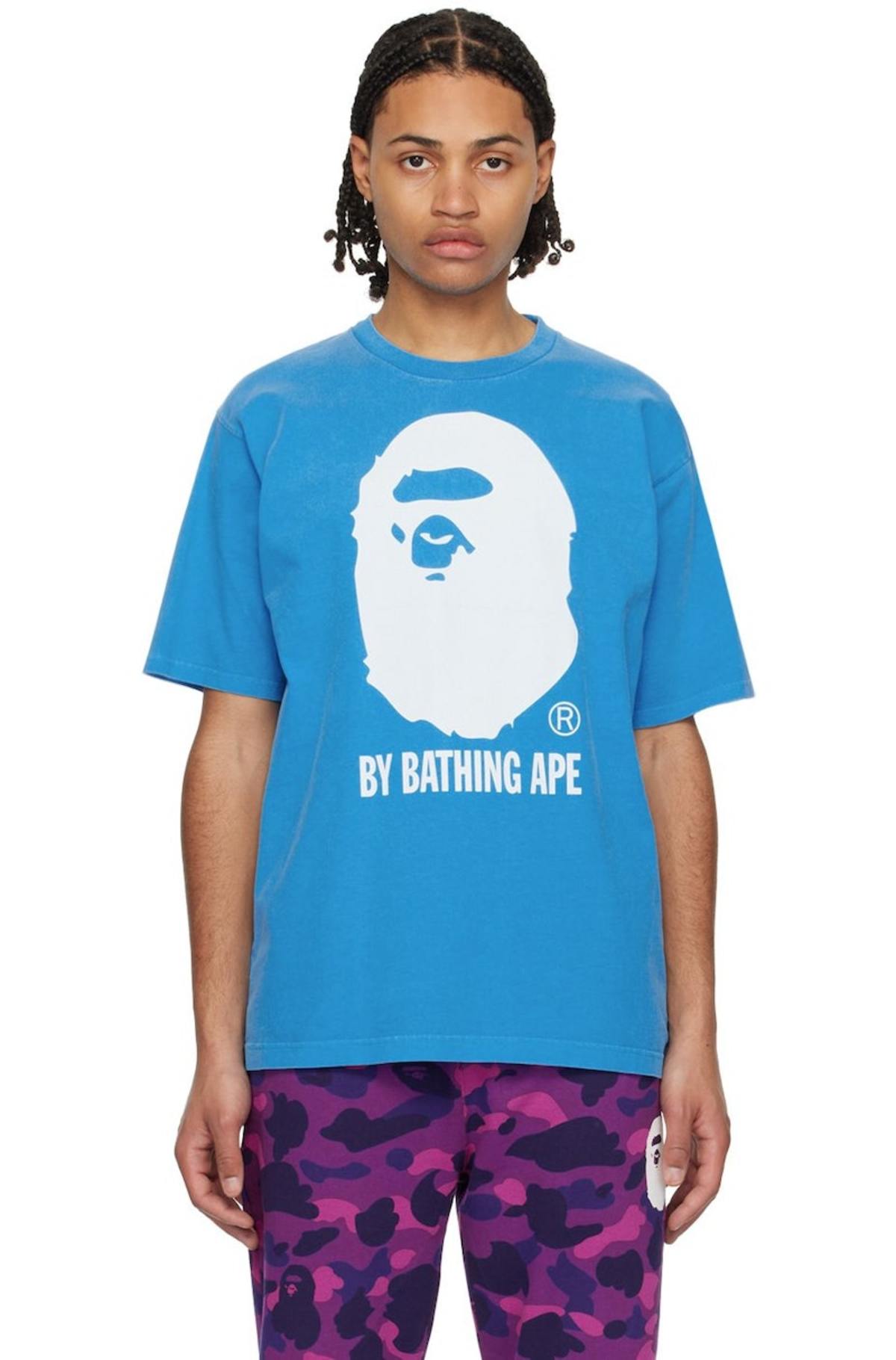 NEW【A BATHING APE】BLUR BY BATHING APE RELAXED FIT TEE A BATHING APE® Blur By Bathing Ape Relaxed Fit Tee | Bape