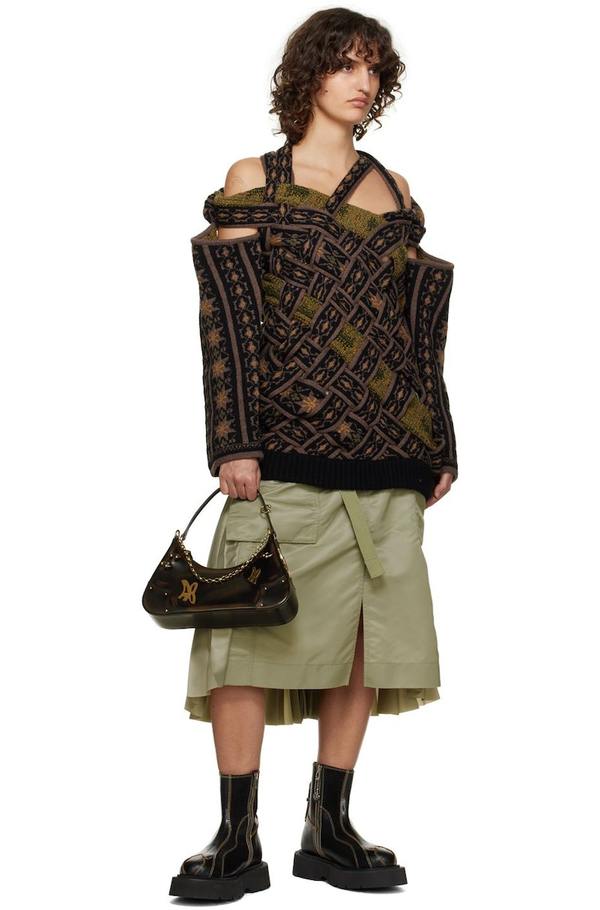 ANDERSSON BELL Butterfly AB Logo Chain Bag - Brown | Garmentory