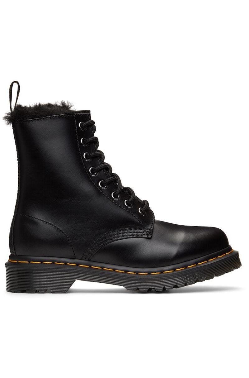 dr martens fur lined serena