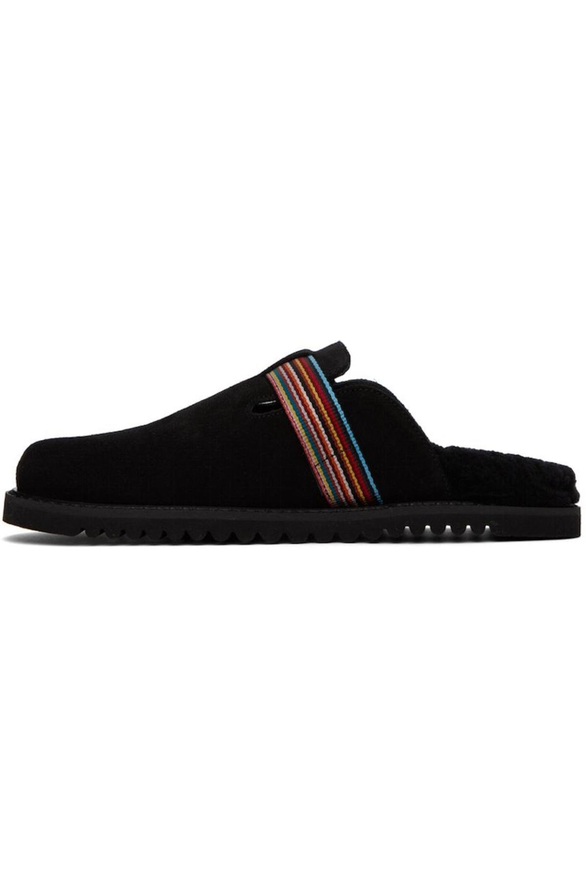 PAUL SMITH MULES MEN BLACK LEATHER CLOGS SLIDES SLIPPERS US 12 $600 SANDALS Paul Smith Sandals and Slides for Men | Online Sale up to 50  main image 3
