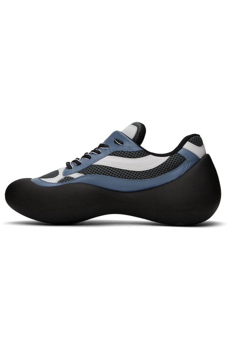 【関税込み】JW Anderson ブラック Bumper Hike スニーカー JW ANDERSON Bumper Hike Low Top Sneakers - Blue/Black