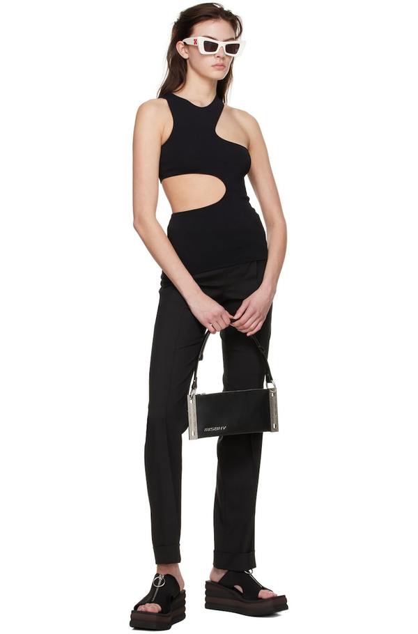 Stella McCartney Black Scuba Slide Sandals | Garmentory