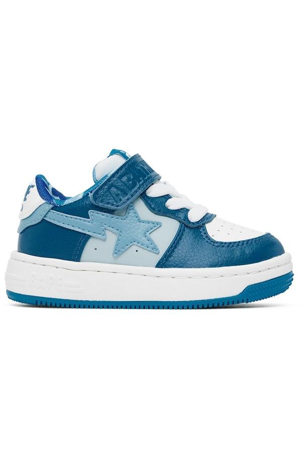 BAPE Baby Blue & White STA Sneakers | Garmentory display picture 1