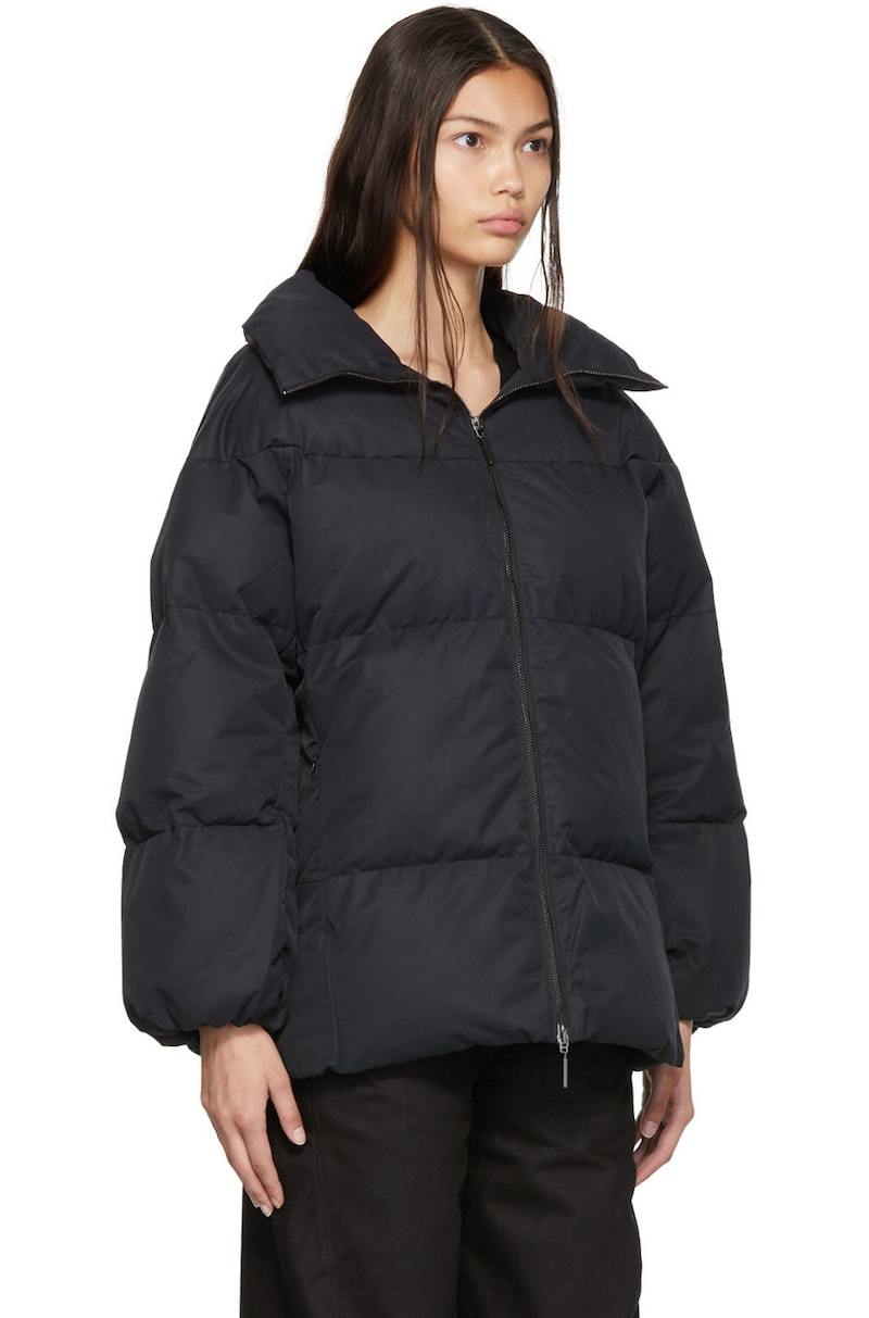 Studio Nicholson Insulated Basel Coat - Dark Navy | Garmentory