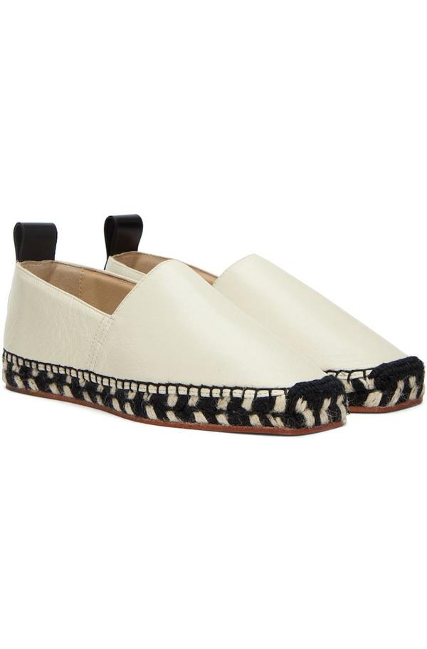 Proenza Schouler Off White Square Espadrilles Cream Garmentory
