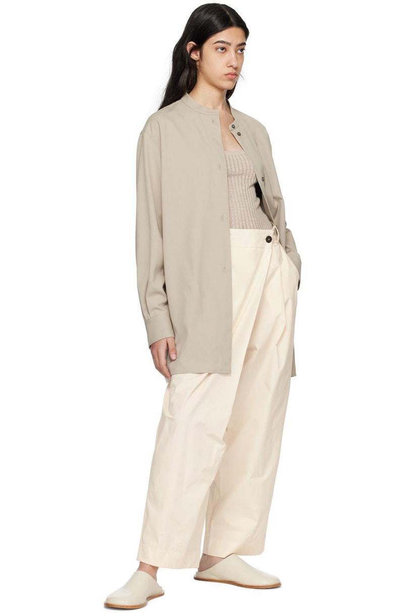 Studio Nicholson Judd Trousers - Off White | Garmentory