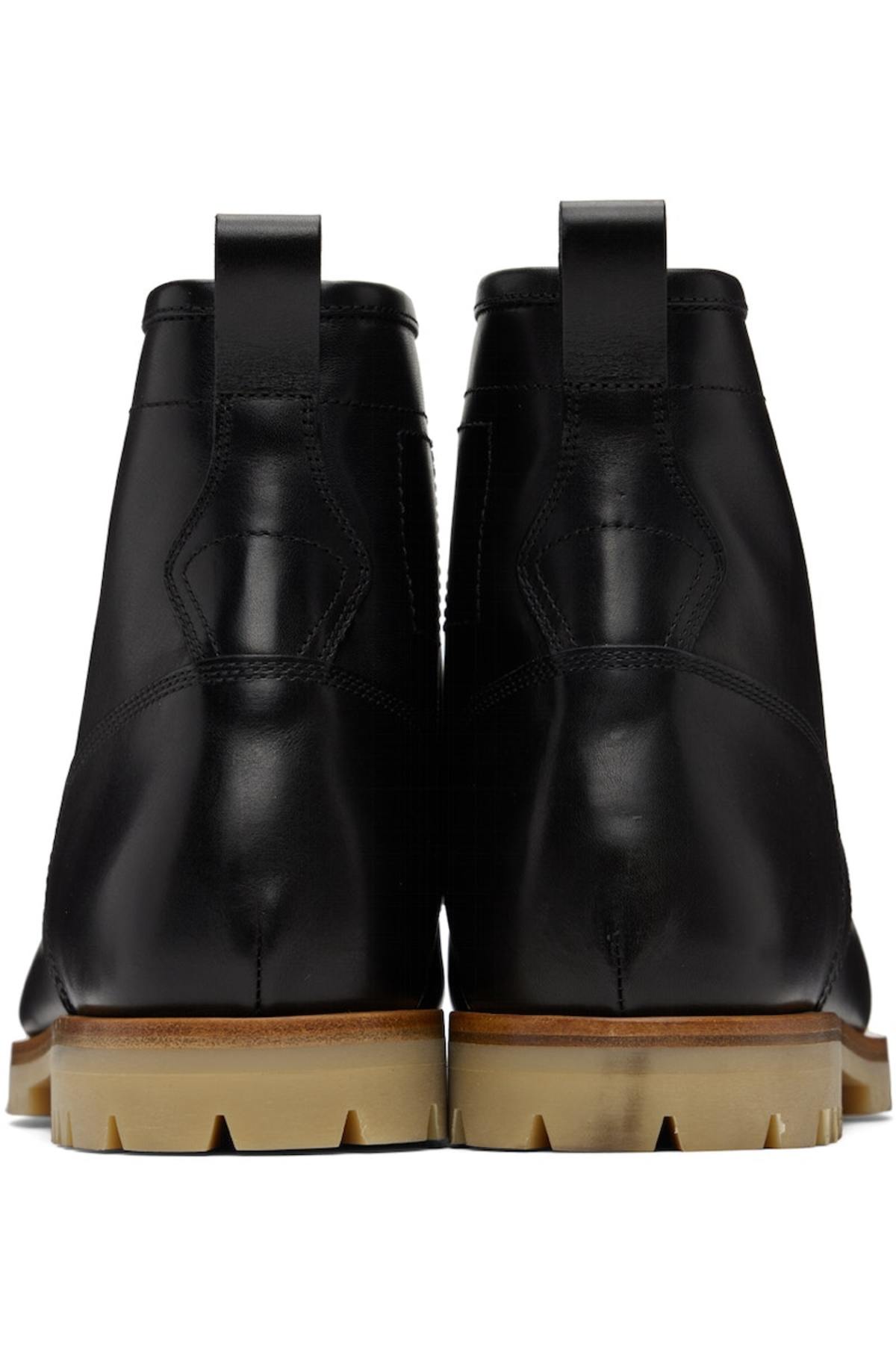 Paul Smith Black Jarmush Boots | Garmentory display picture 3