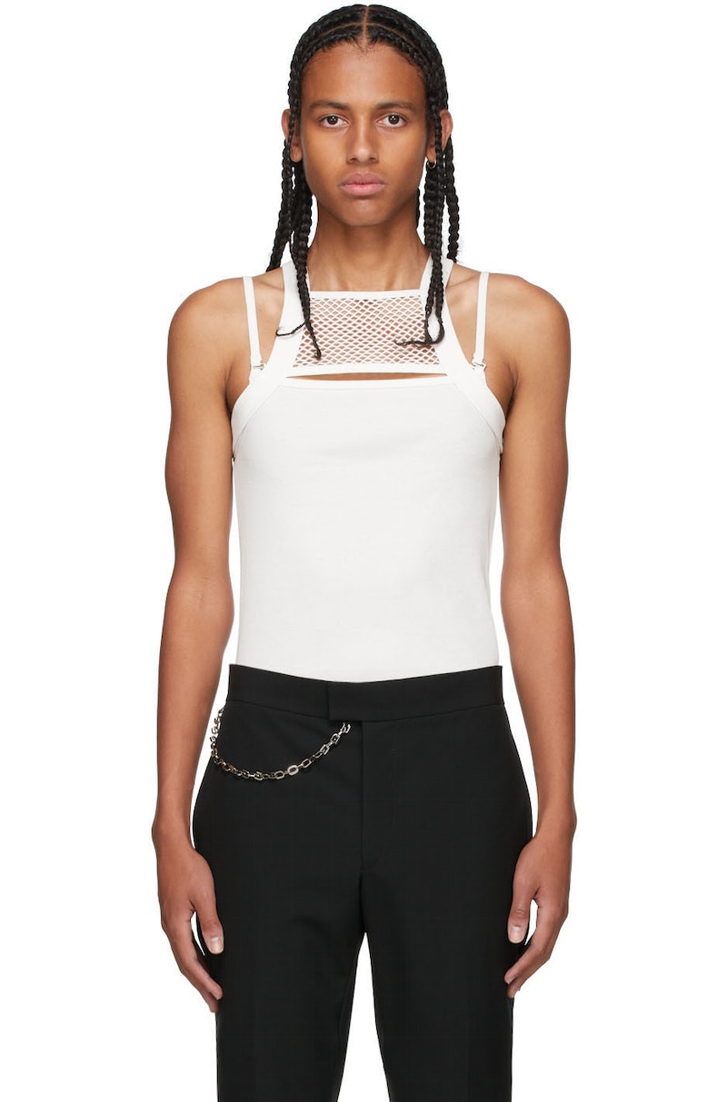 efu EATHER SLEEVELESS TOP ホワイトF The Training Day Sleeveless Hoodie - Fabletics