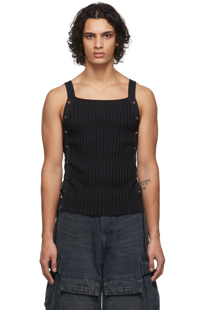 Dion-Lee-Black-Lace-Up-Eyelet-