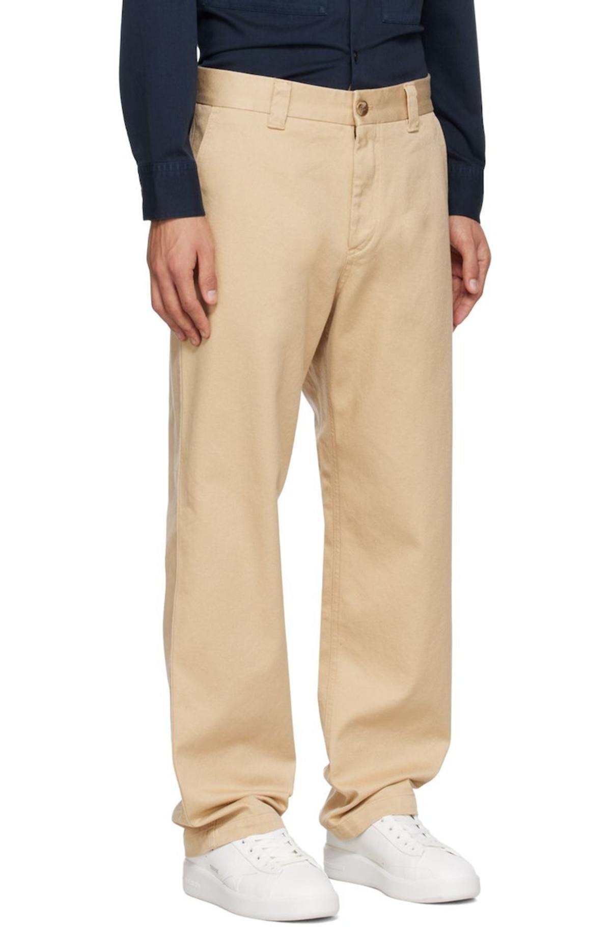 NN07 Beige Mikkel 1721 Trousers | Garmentory