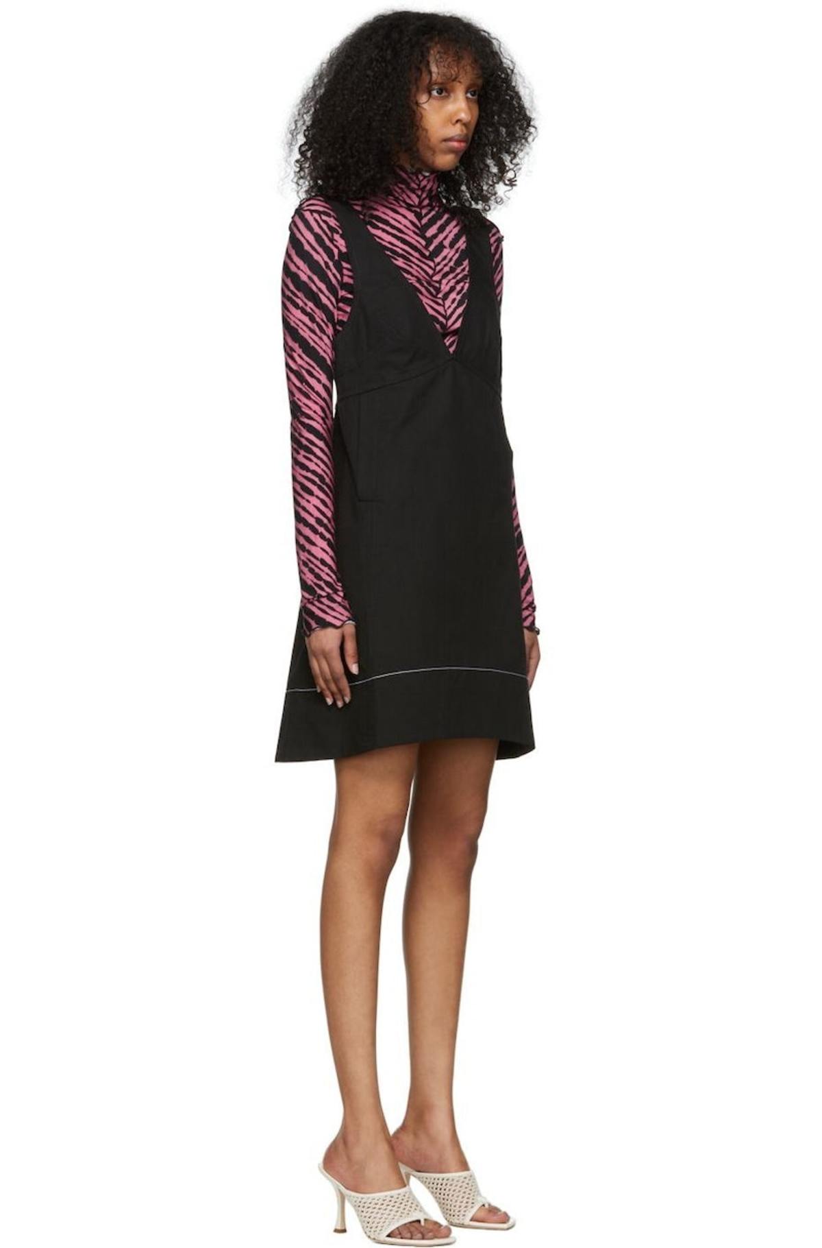 knee length dresses for ladies Proenza Schouler White Label Carmine Dress in Bayleaf, Size 2 main image 1