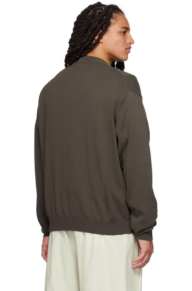 Studio Nicholson Sierra Cardigan - Brown | Garmentory