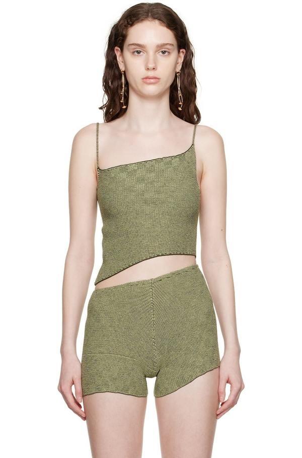 Isa Boulder Parallel Tank Top - Green | Garmentory