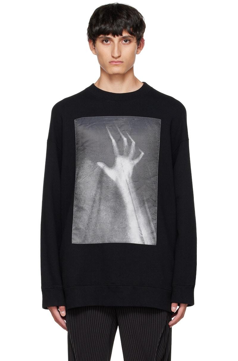 トップス undercover patch work sweat Undercover Patch Sweatshirt - Black | Garmentory