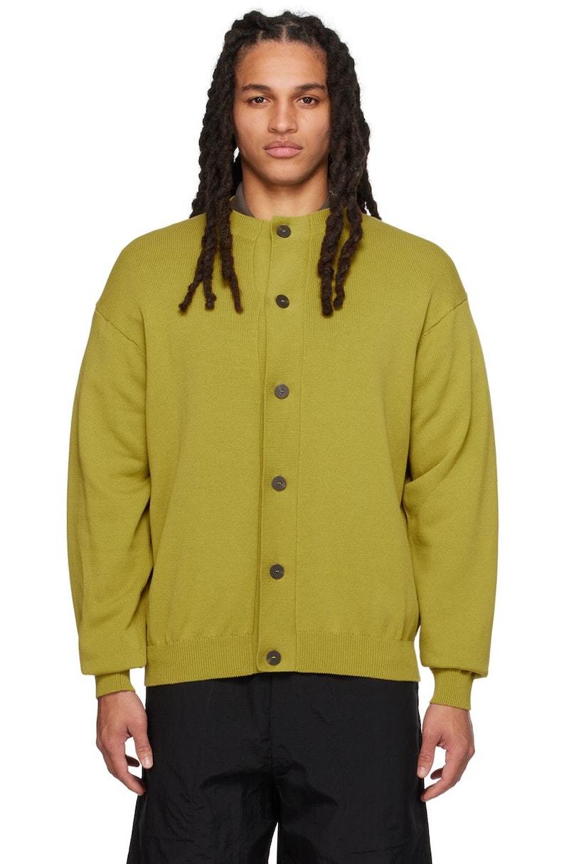 Studio Nicholson Sierra Cardigan - Green | Garmentory