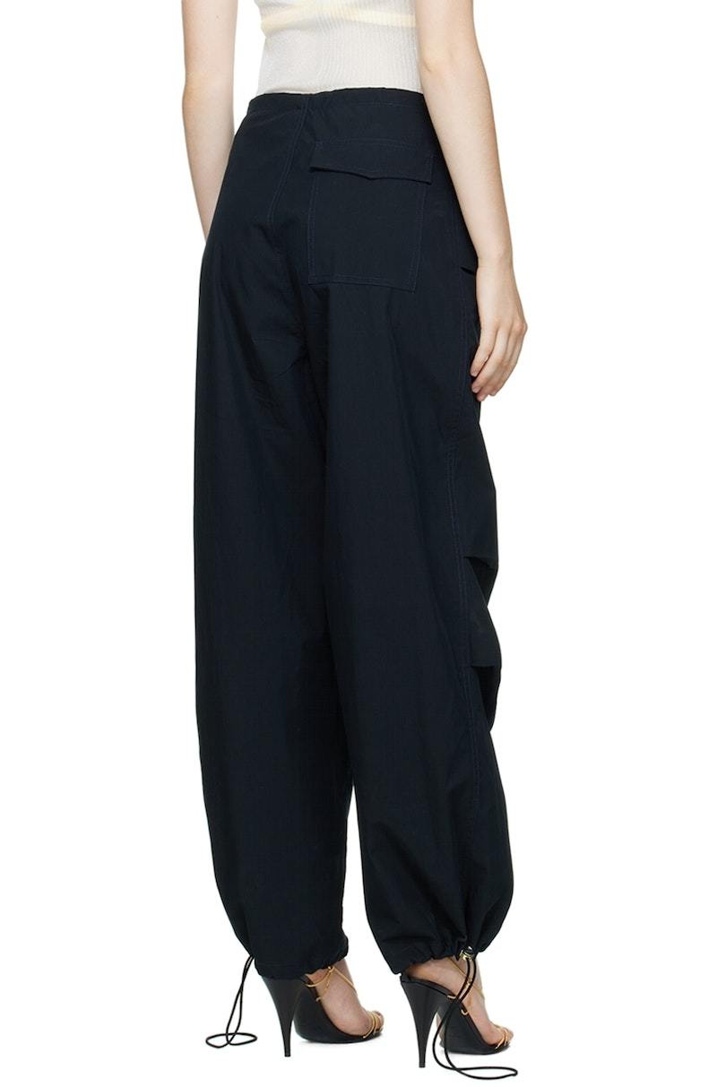 Dion Lee Toggle Parachute Trousers - Black | Garmentory