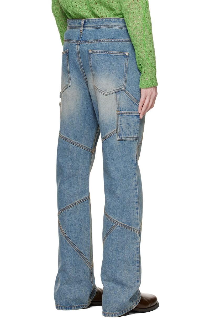 【送料&関税込】Andersson Bell Patchwork Jeans ANDERSSON BELL Patchwork Jeans - Blue | Garmentory