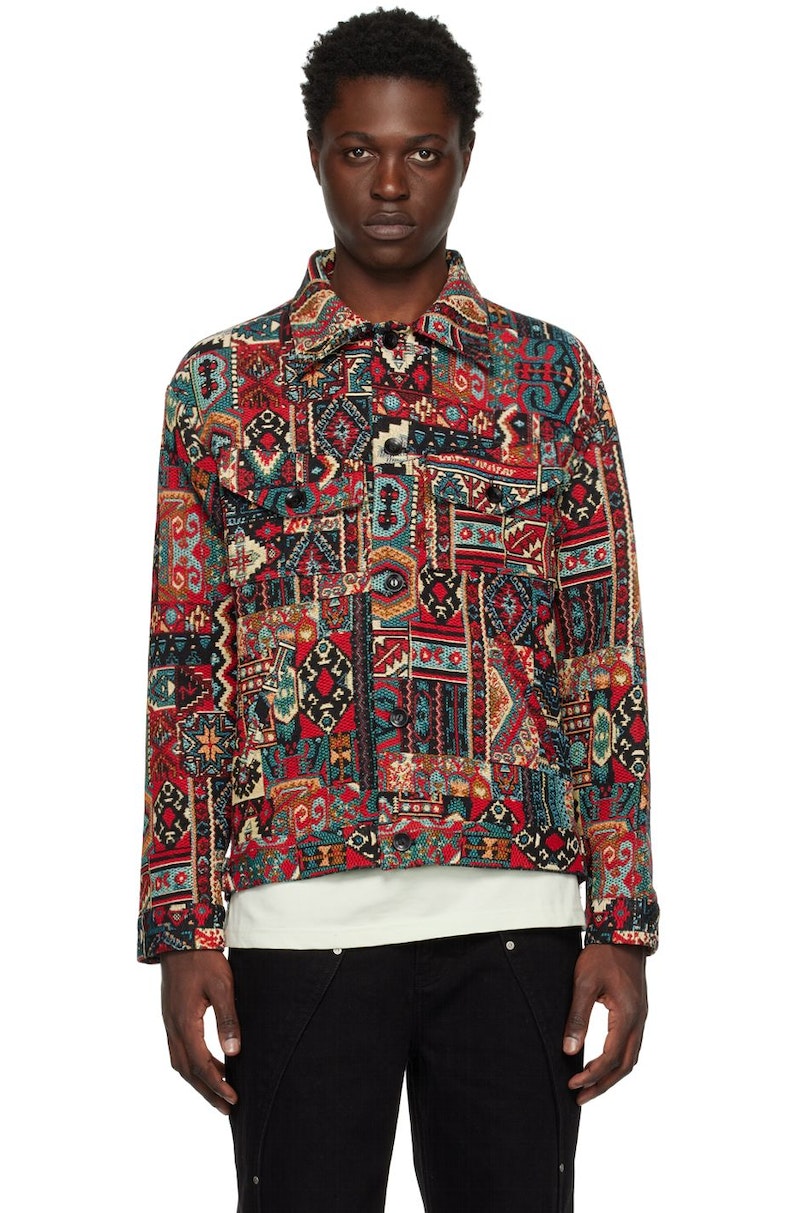 ジャケット・アウター ANDERSSON BELL 22AW Red Jacquard Jacket Andersson Bell Jacquard Jacket - Red | Garmentory