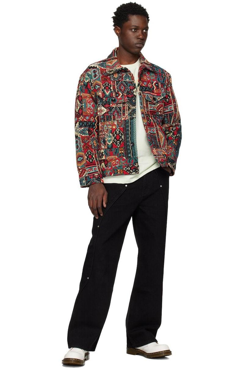 Andersson Bell Jacquard Jacket - Red | Garmentory