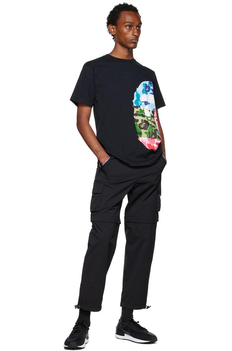 BAPE Detachable Wide Fit Cargo Pants - Black | Garmentory