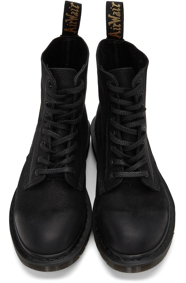 1460 PASCAL MADE IN ENGLAND TITAN LEATHERBOOTS 1460 Pascal Made In England Titan Leather Boots in Black  main image 2