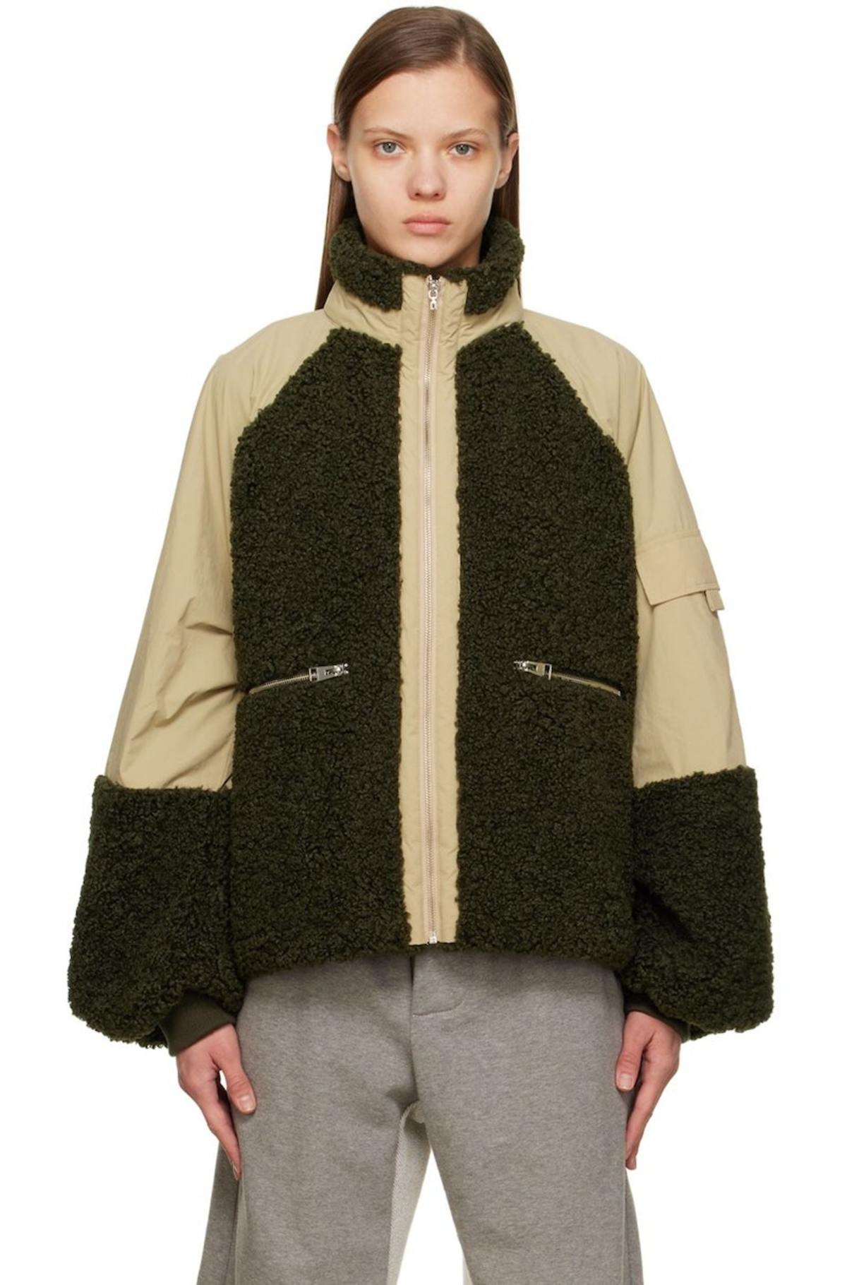 ジャケット・アウター Anderson JW Anderson Color Block Jacket - Green | Garmentory