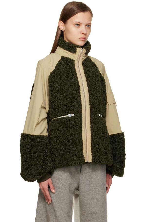 JW Anderson Color Block Jacket - Green | Garmentory