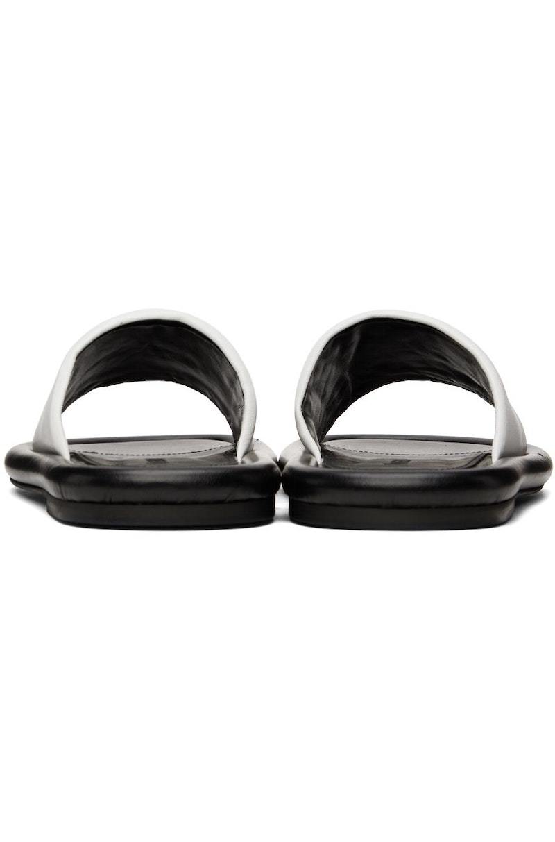 JW Anderson Bumper Tube Slides - White | Garmentory