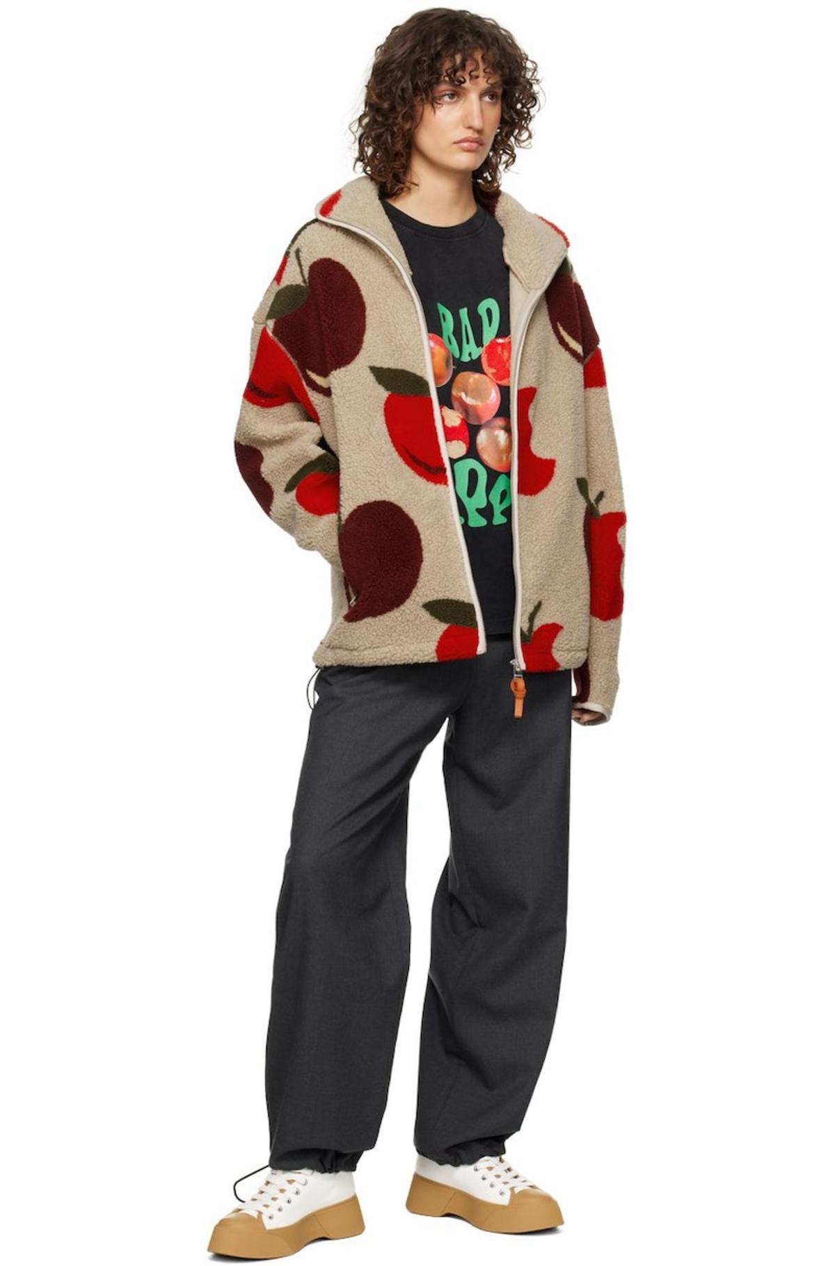 JW ANDERSON Bad Apple T-Shirt - Gray | Garmentory