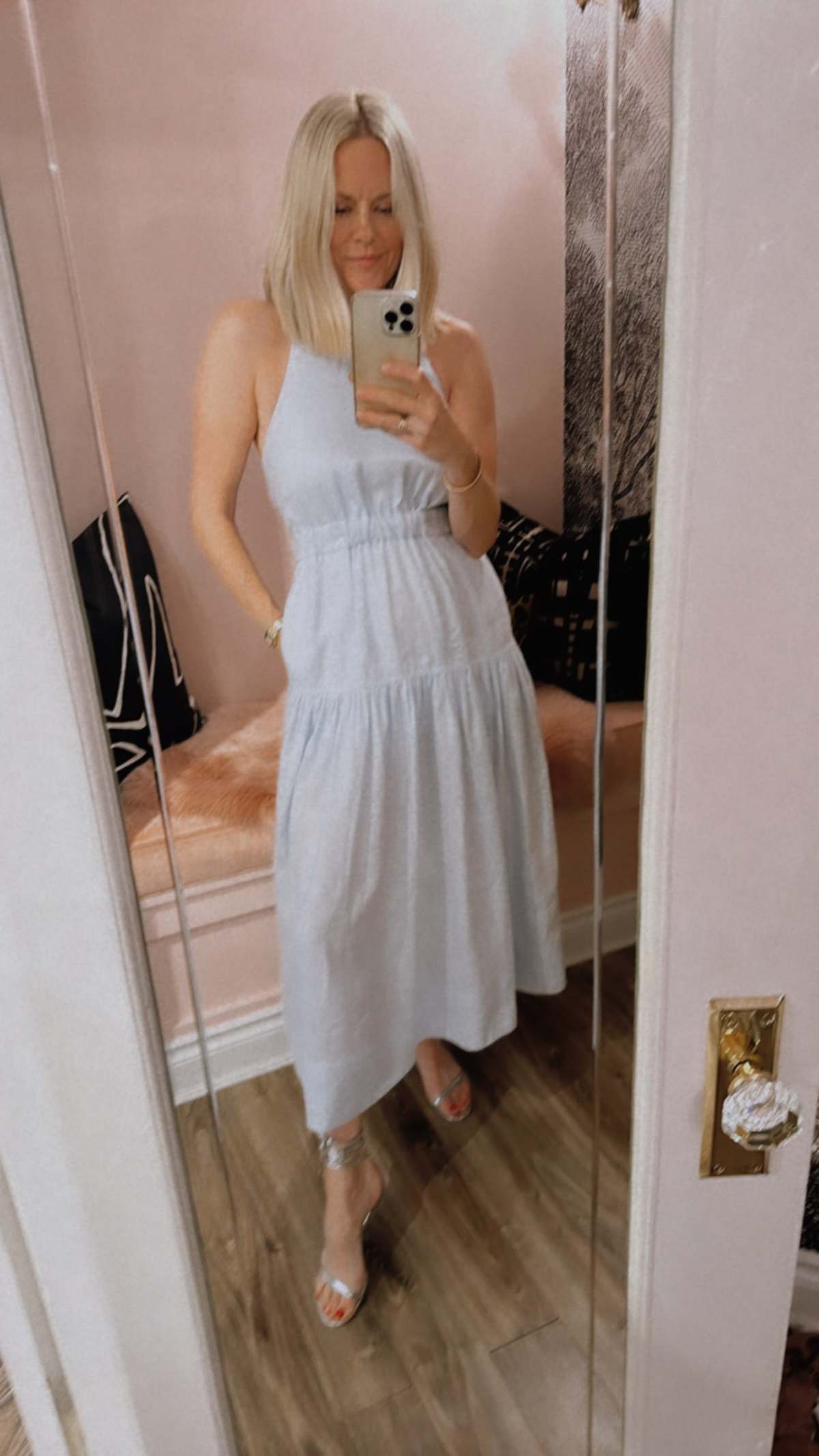 chinese dress ladies A.L.C. Asymmetric Gathered Mini Dress Jina Jade Stretch Linen Size 2 N –  Celebrity Owned main image 0