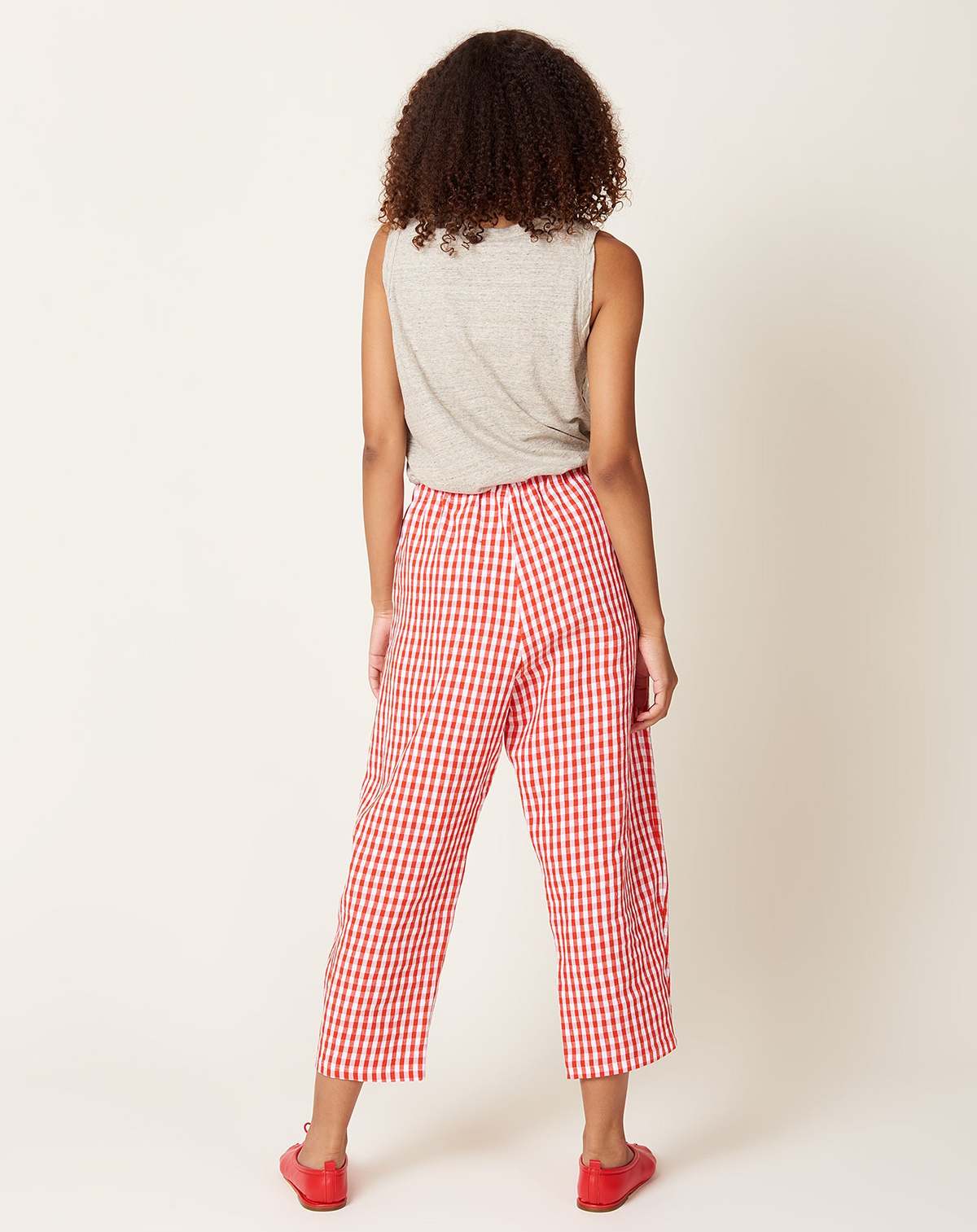 LOUNGE TROUSER WITH TIE WAIST PRETTY AS A POPPY