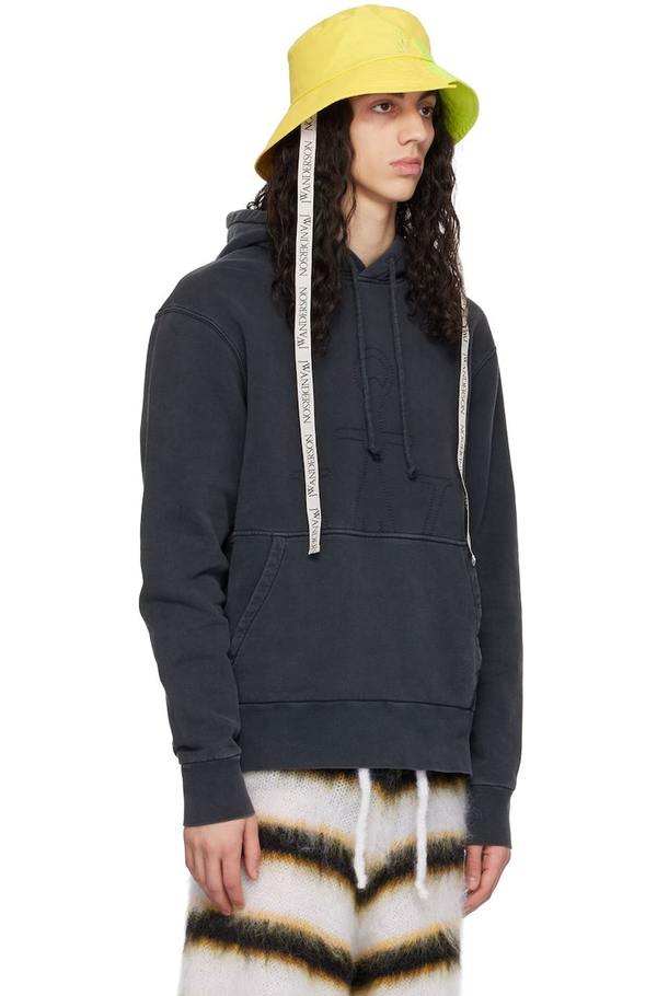 JW ANDERSON Asymmetric Bucket Hat Yellow/Green Garmentory