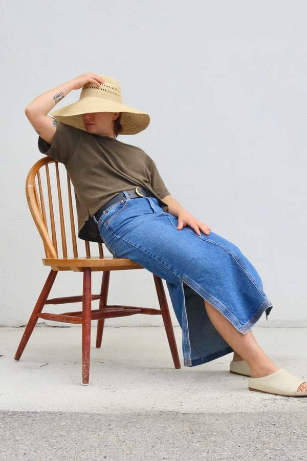 Janessa Leone Harlow Hat - Natural | Garmentory display picture 1